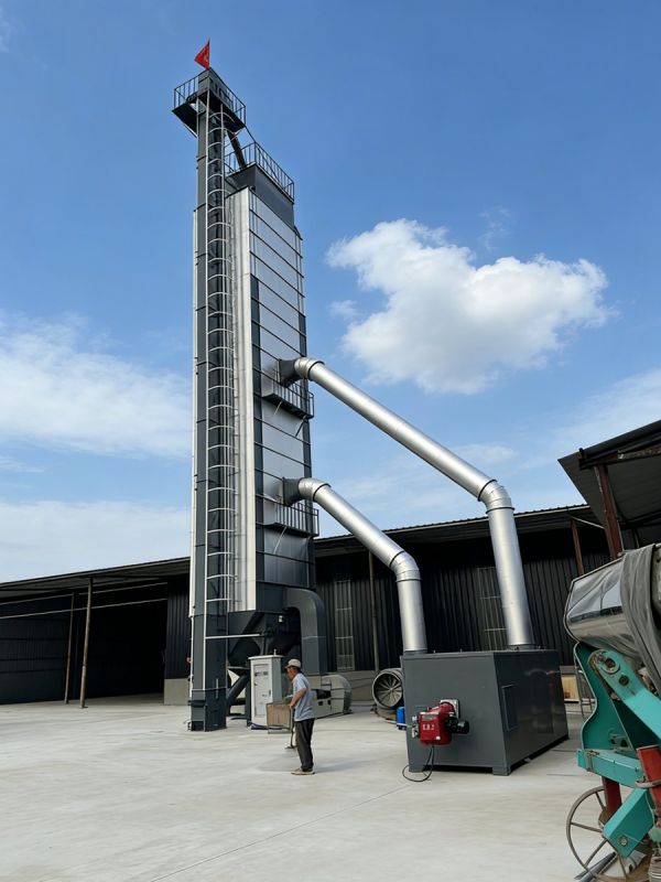 200吨粮食烘干塔