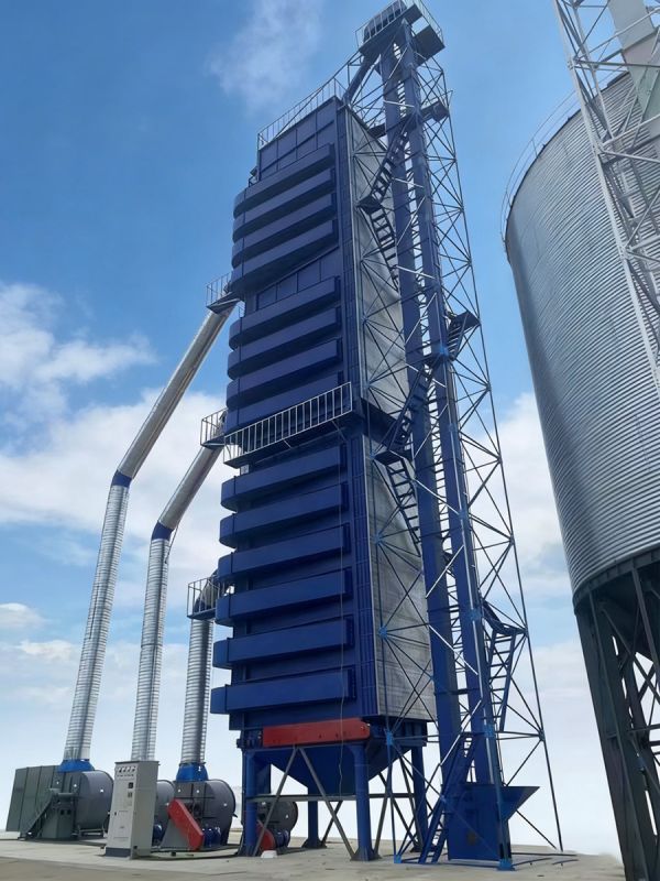 300吨粮食烘干塔